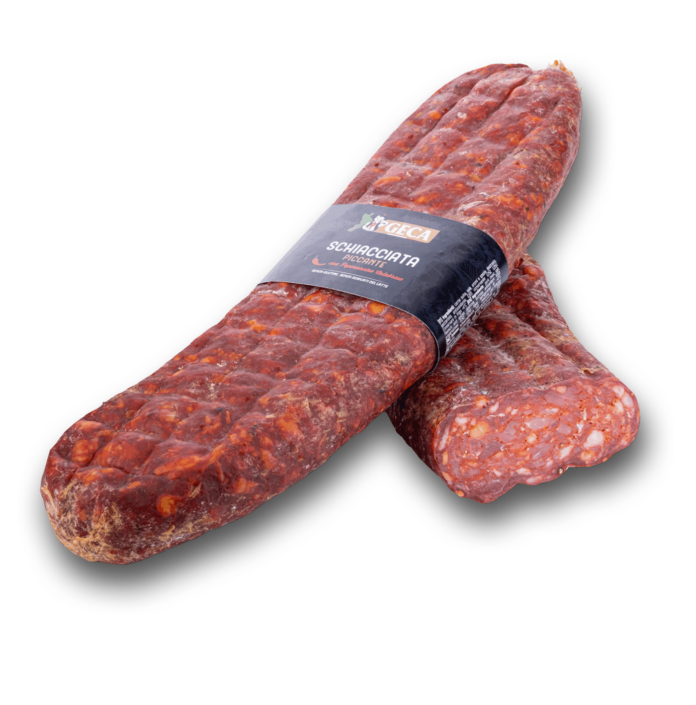 Schiacciata piccante di Calabria Geca artigianale