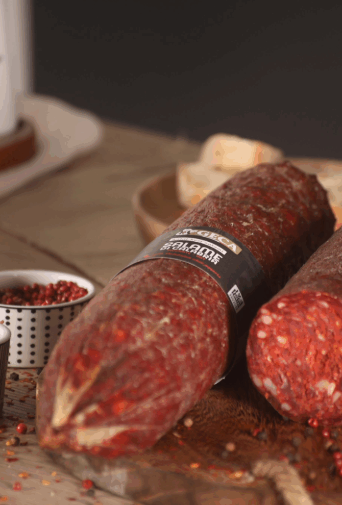 Salame di Calabria Geca artigianale