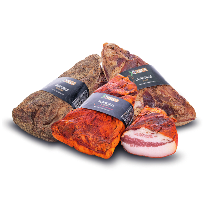 Guanciale di Calabria Geca artigianale