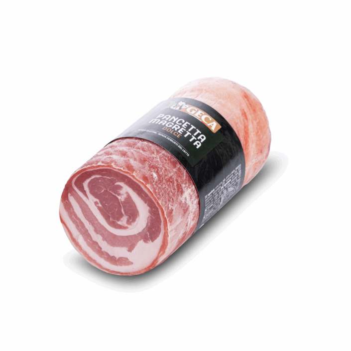 Pancetta magretta di Calabria Geca artigianale