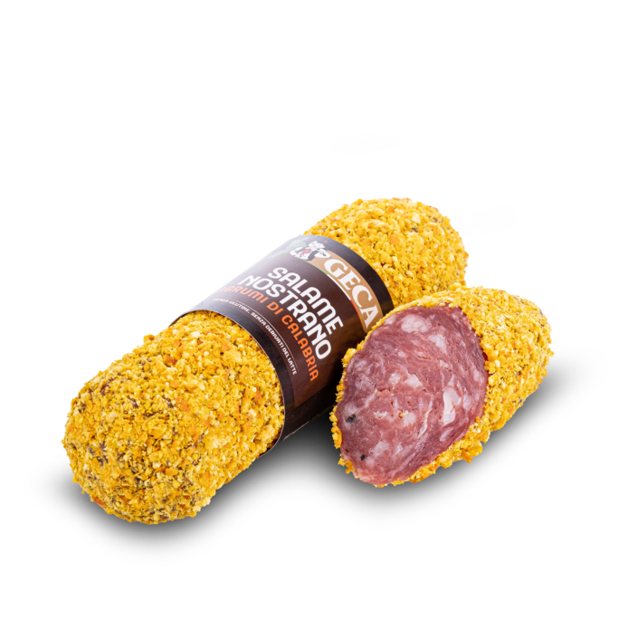 Salame agli agrumi di Calabria Geca artigianale