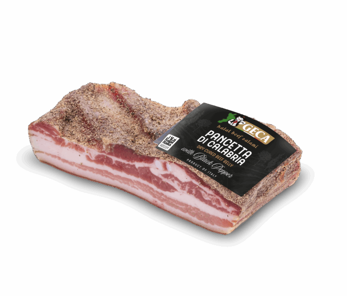 Halal_Pancetta Pepe Nero (Black Pepper)